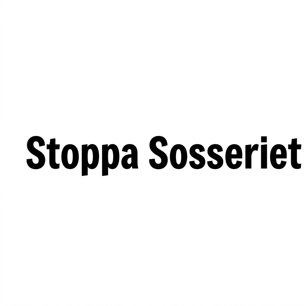 STOPPA SOSSERIET - Dekal