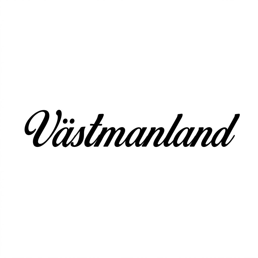 västmanland - Dekal