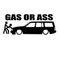 Gas or ass - Dekal