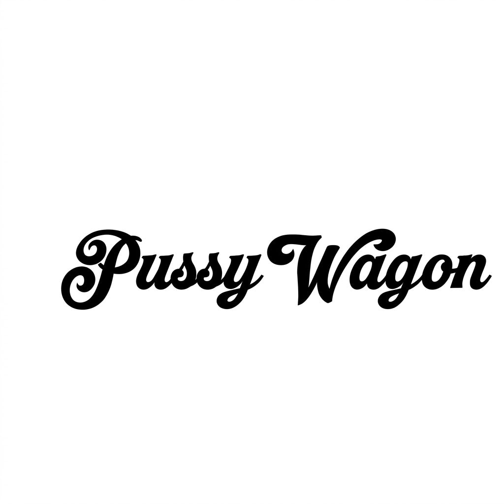pussy wagon - Dekal