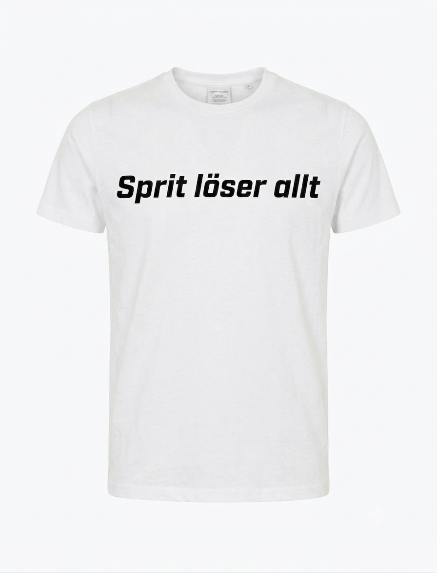 Sprit löser allt T-shirt