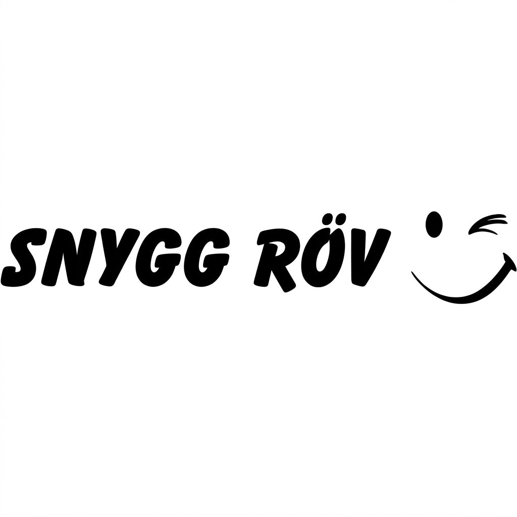 Snyggröv - Dekal